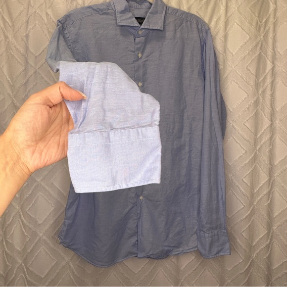 Peter Elliot linen shirt M - Picture 4 of 8